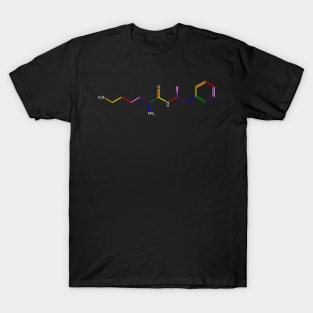 Vyvanse Molecule Chemistry Molecule T-Shirt